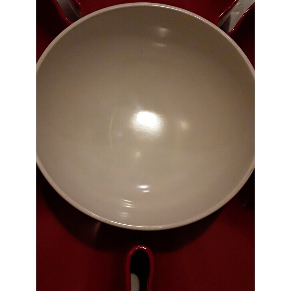 Tarhong Party Serving Set, Melamine Red Daisy  Preowned, Extra Large - Picture 3 of 6